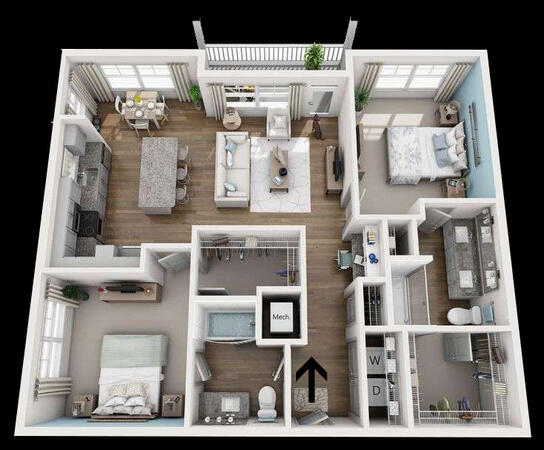 Two Bedroom
