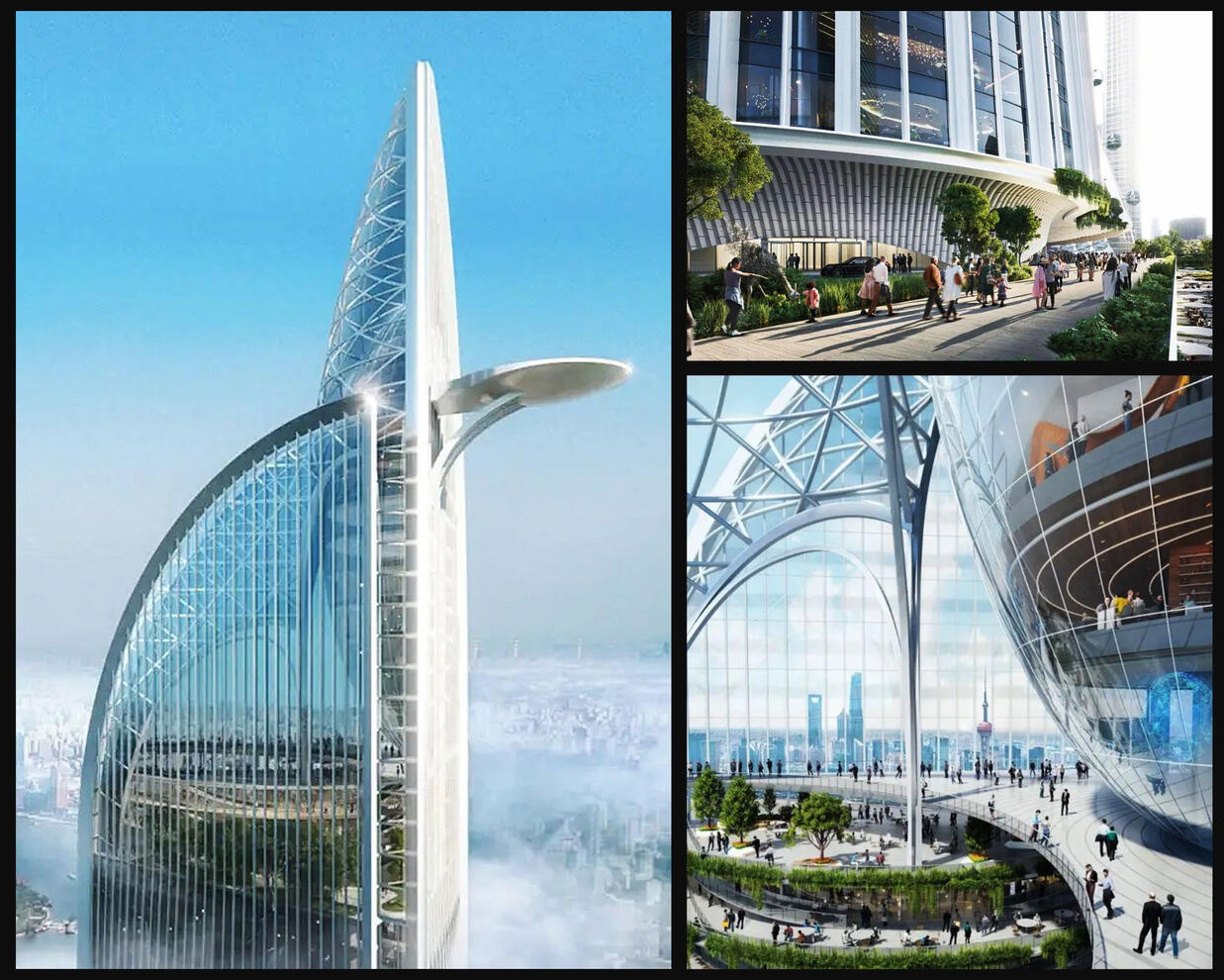 Shuttle Landing Pad (private use), Side Entrance, & Observatory